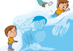 maudite piscine, illustration